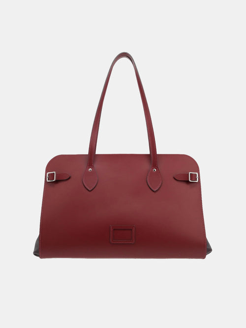 East West Tote - Oxblood