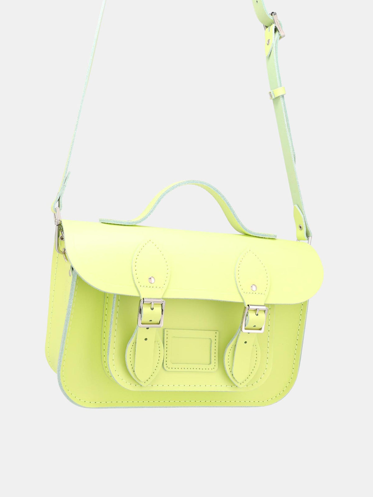 The 11 inch Batchel - Electric Green