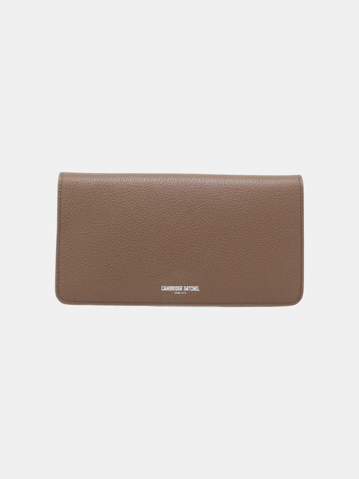 The Large Push Lock Purse - Taupe Celtic