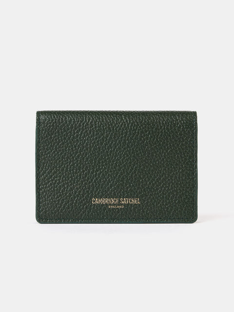 Double Credit Card Holder Ivy Tartan Madras Grain