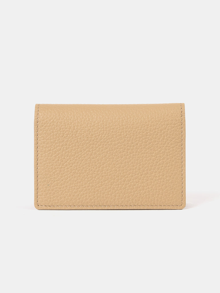 Double Credit Card Holder Latte Tartan