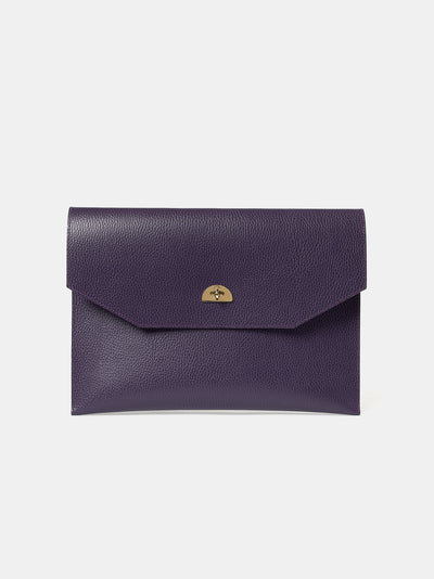 The Leather Case - Deep Purple Celtic Grain