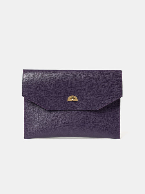 The Leather Case - Deep Purple Celtic Grain