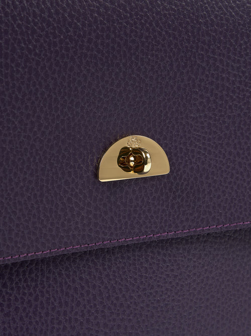 The Leather Case - Deep Purple Celtic Grain