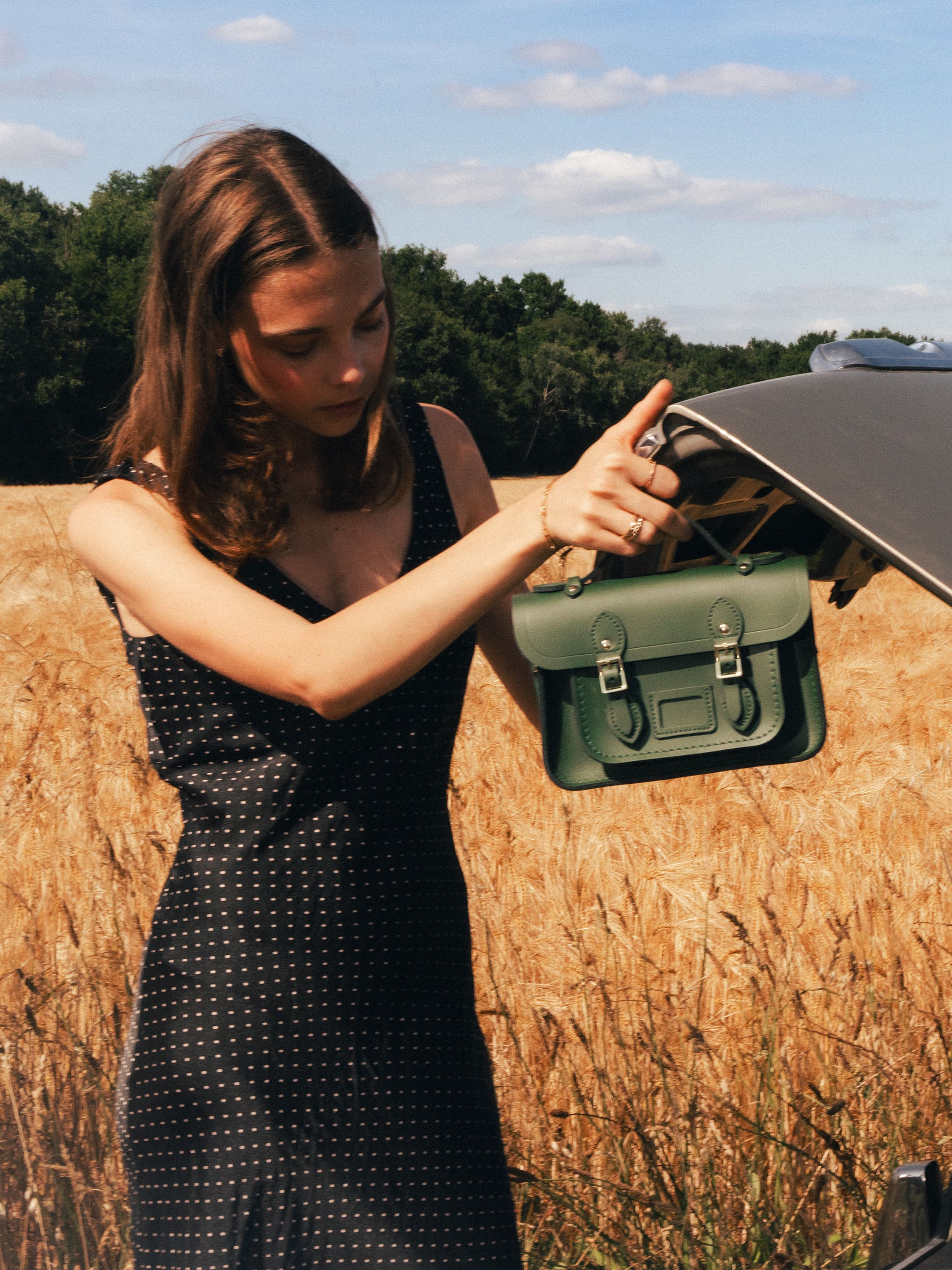 Mini Satchel - Racing Green | Cambridge Satchel