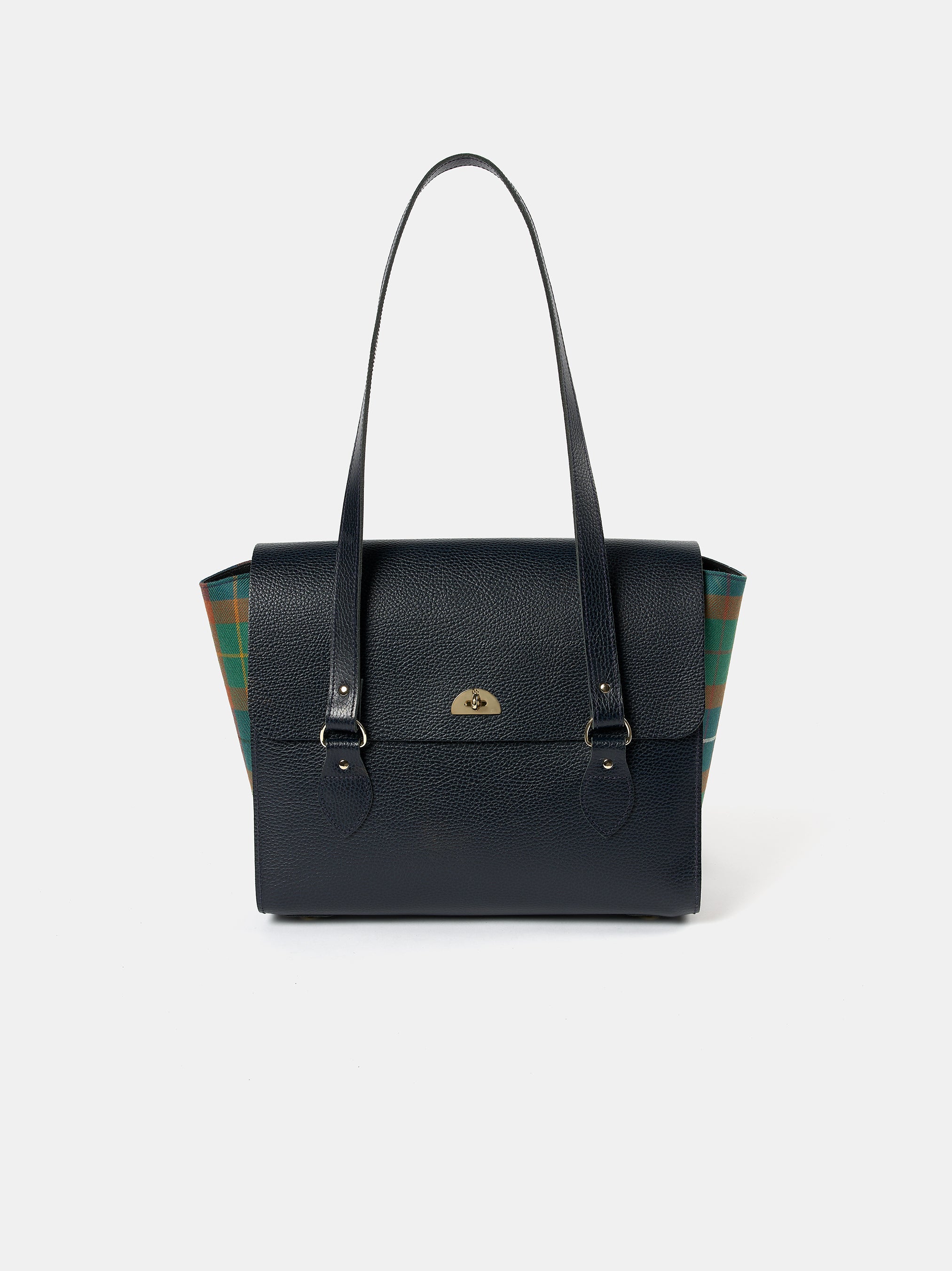 The Emily - Amnesty International Tartan & Navy Celtic Grain
