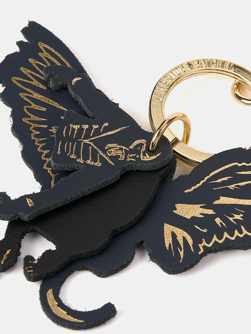 The Elphaba Flying Monkey Charm - Black & Navy