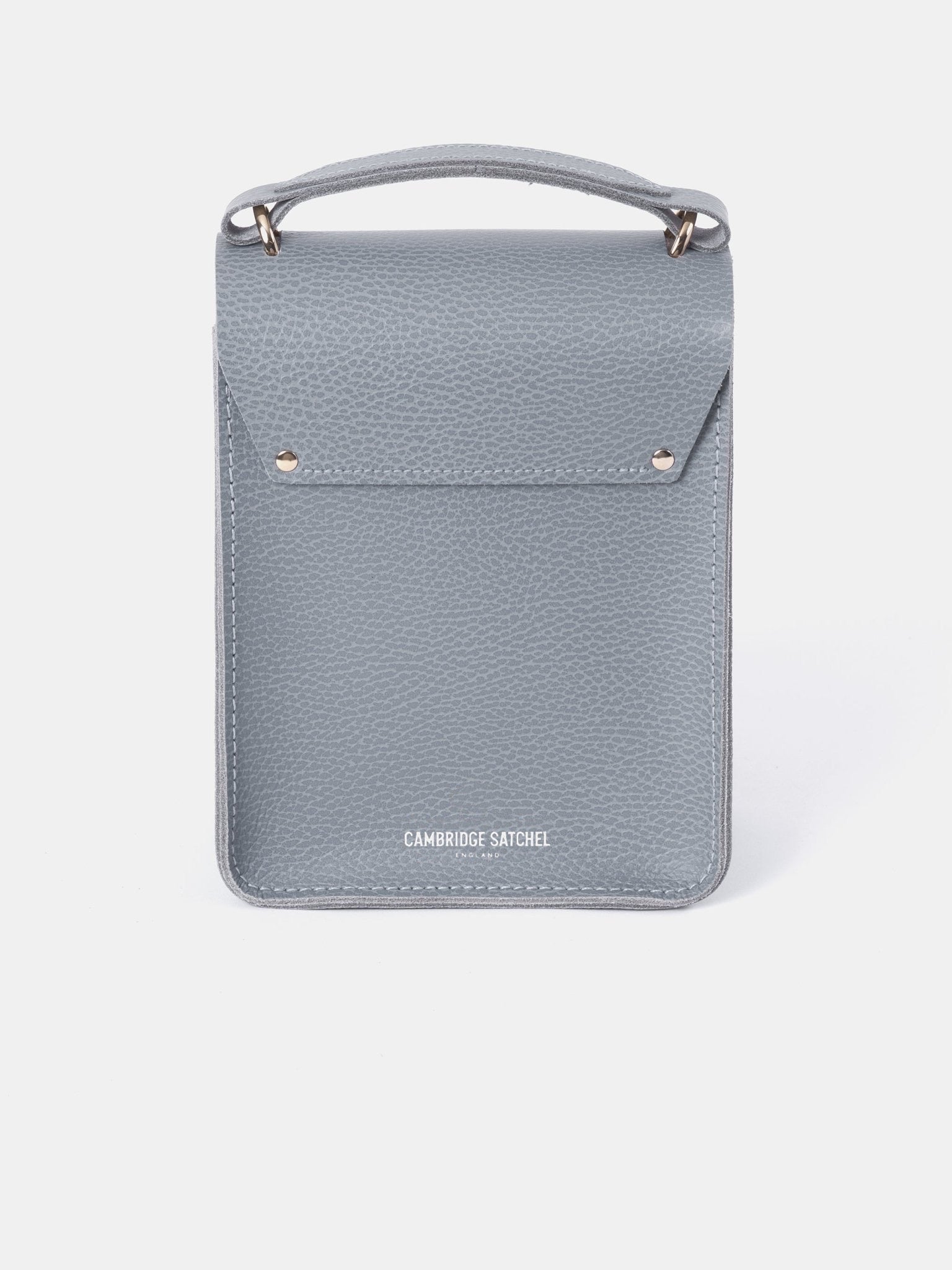 The Binocular Bag - French Grey Celtic Grain