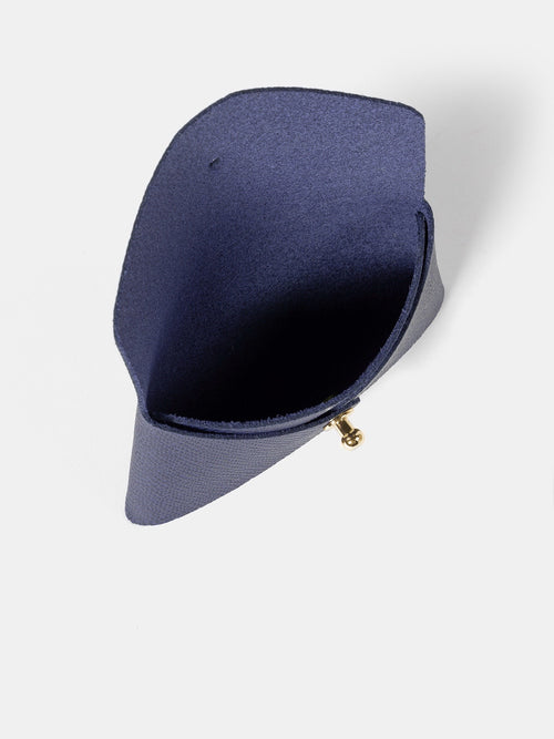 The Mini Purse - Blueberry Saffiano