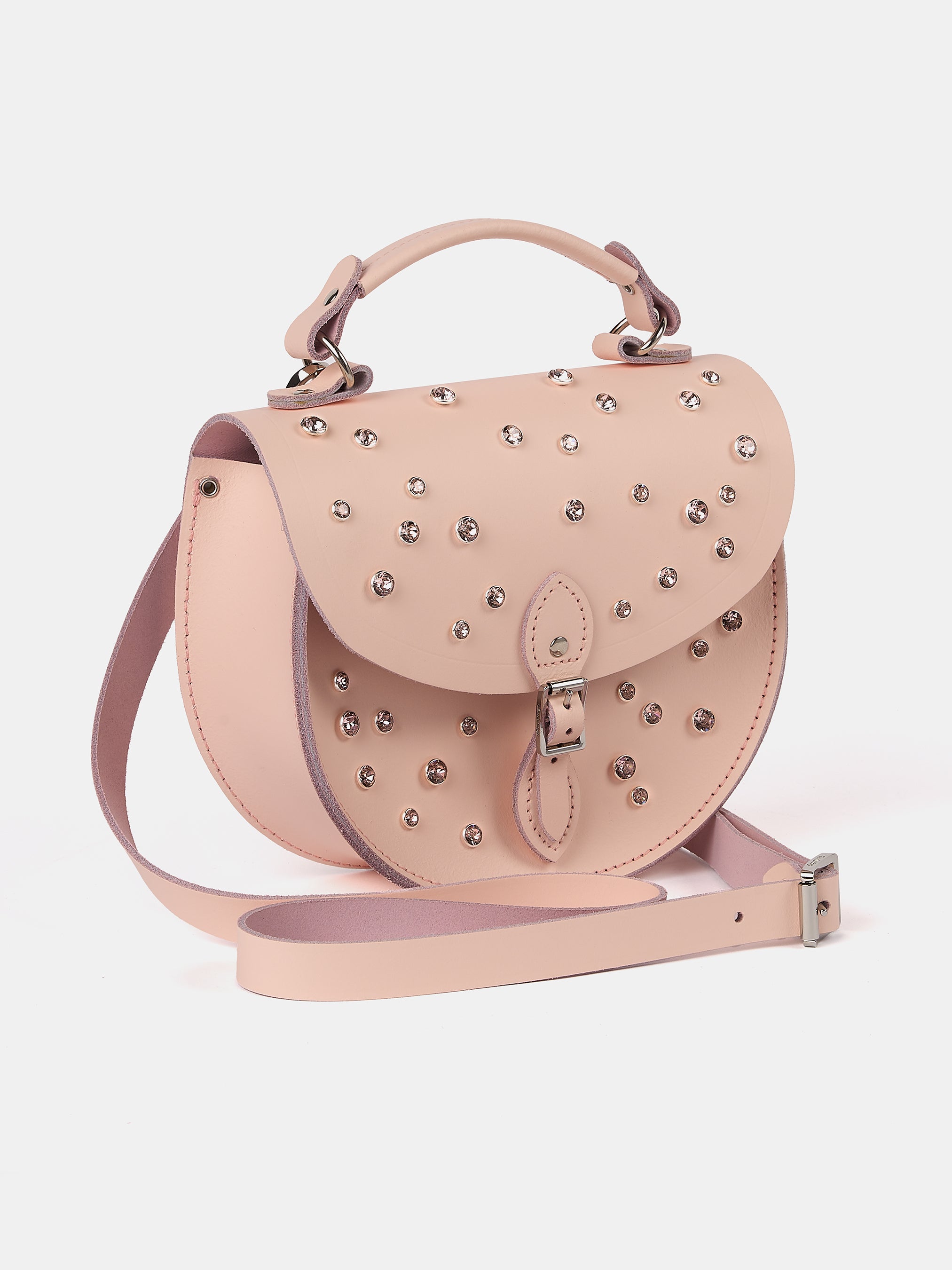 The Isla - Cloud Pink | Swarovski® x Cambridge Satchel