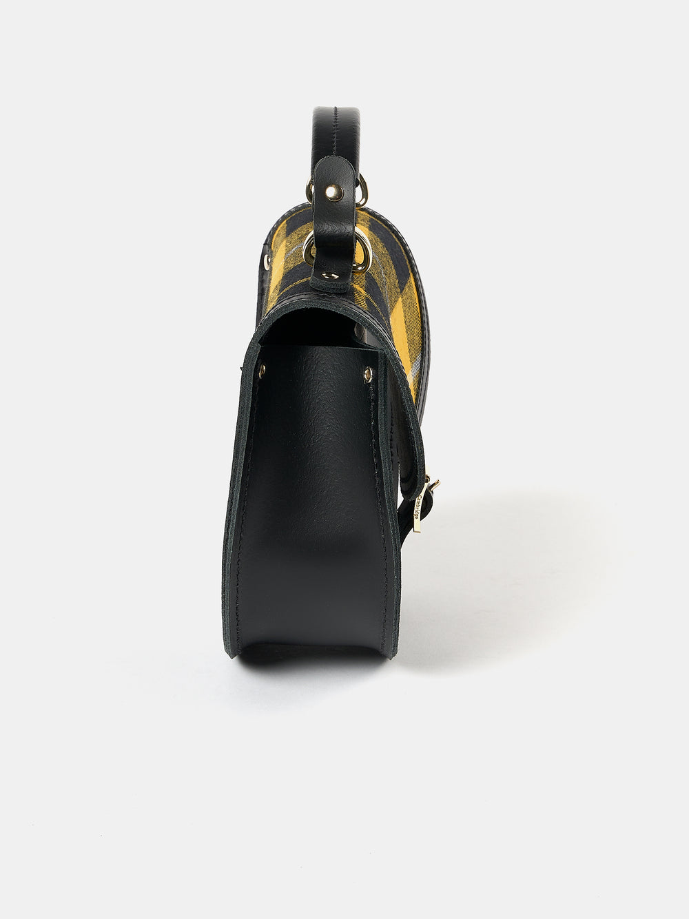 The Isla - Black with Yellow Tartan