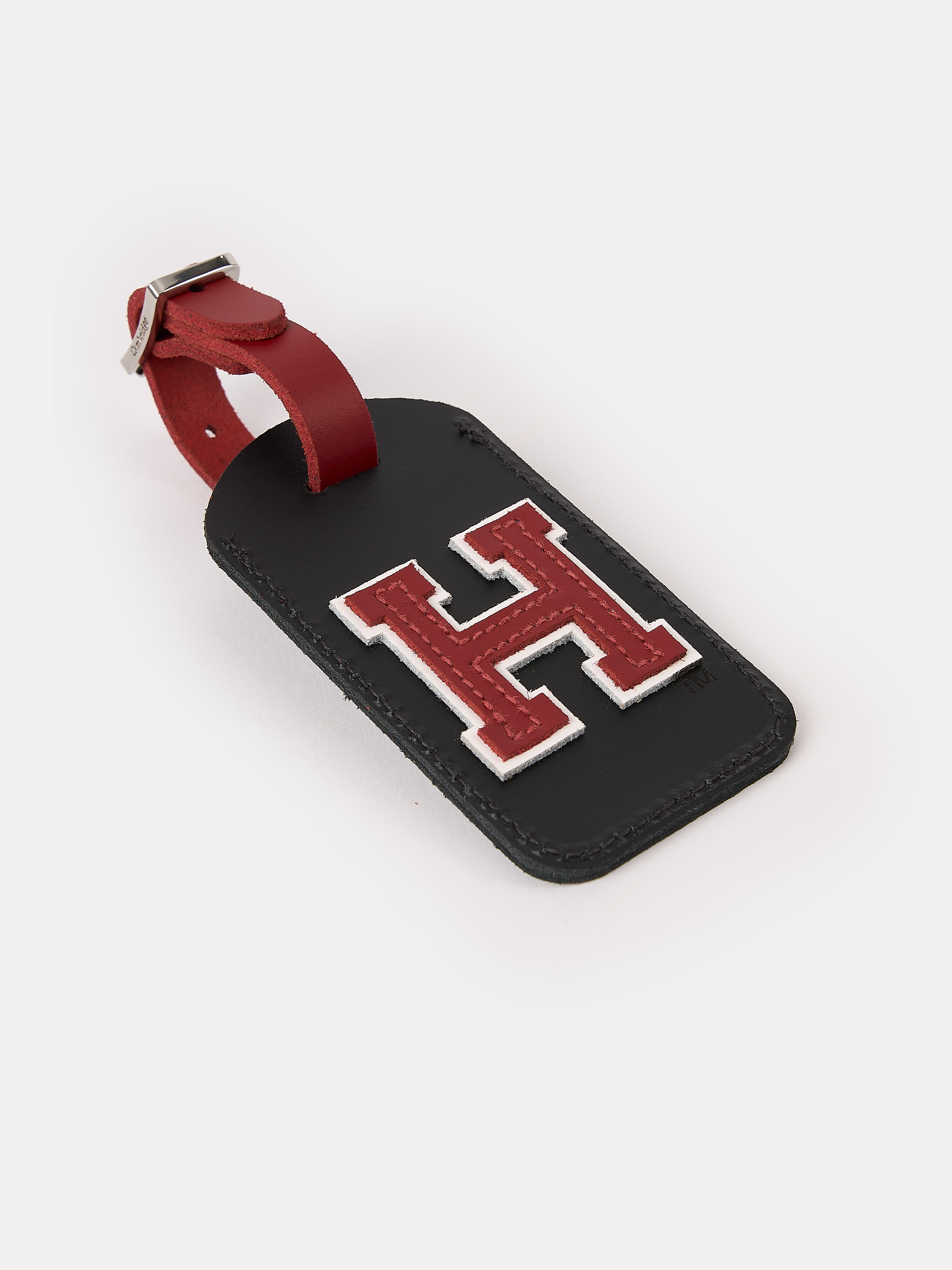 The Luggage Tag - Black with Harvard H
