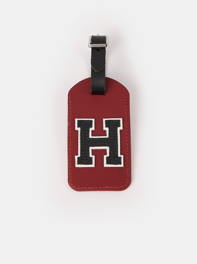 The Luggage Tag - Red with Harvard H