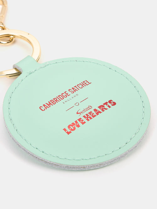 The Love Hearts Charm - Love Hearts Mint Green
