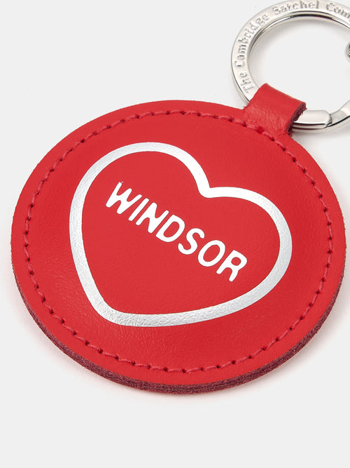 The Love Hearts Charm - Love Hearts Red Windsor