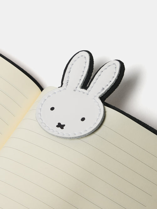 The Miffy Face Bookmark - Black and Brilliant White