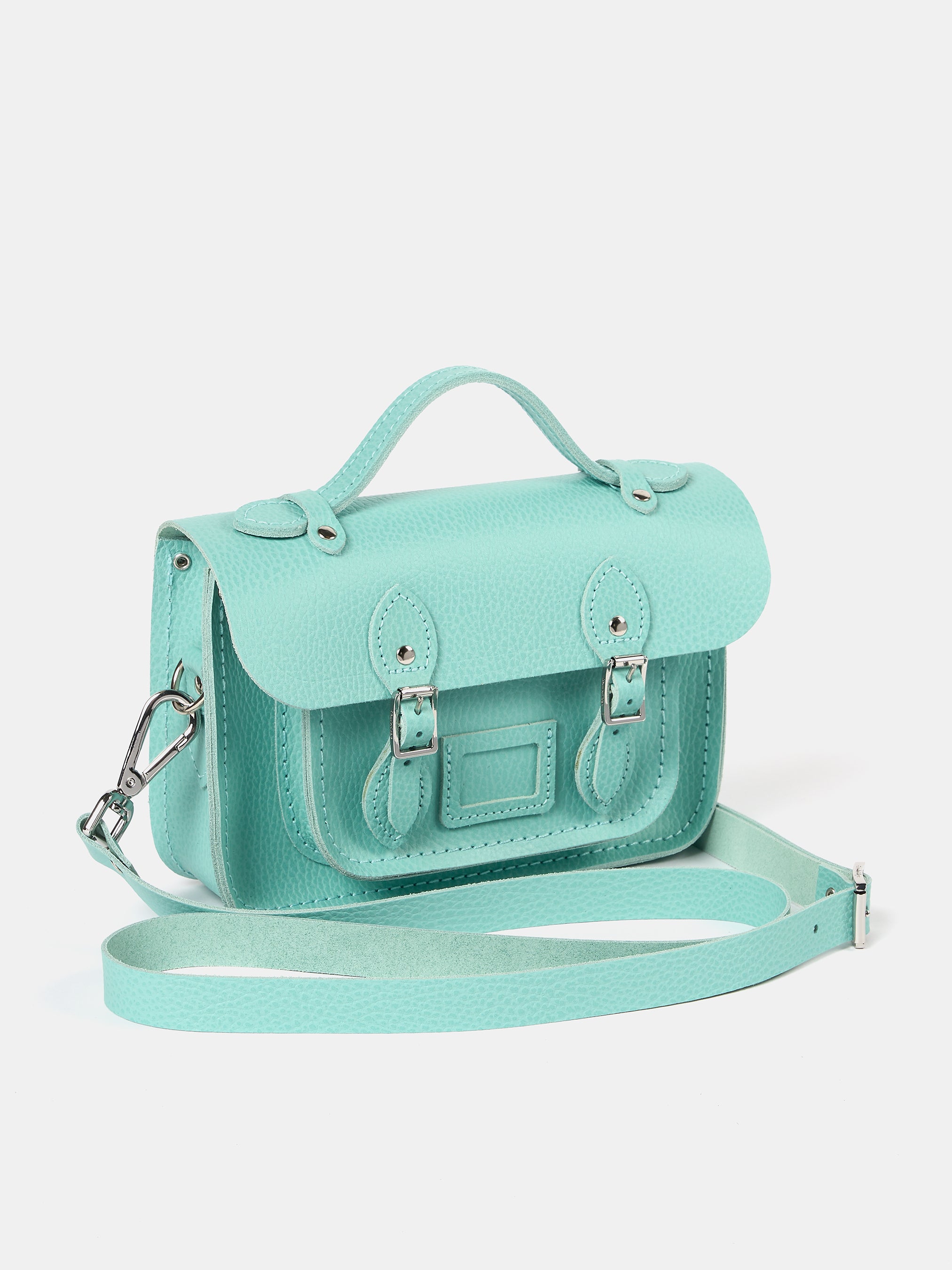 The Mini - Cambridge Blue Celtic Grain