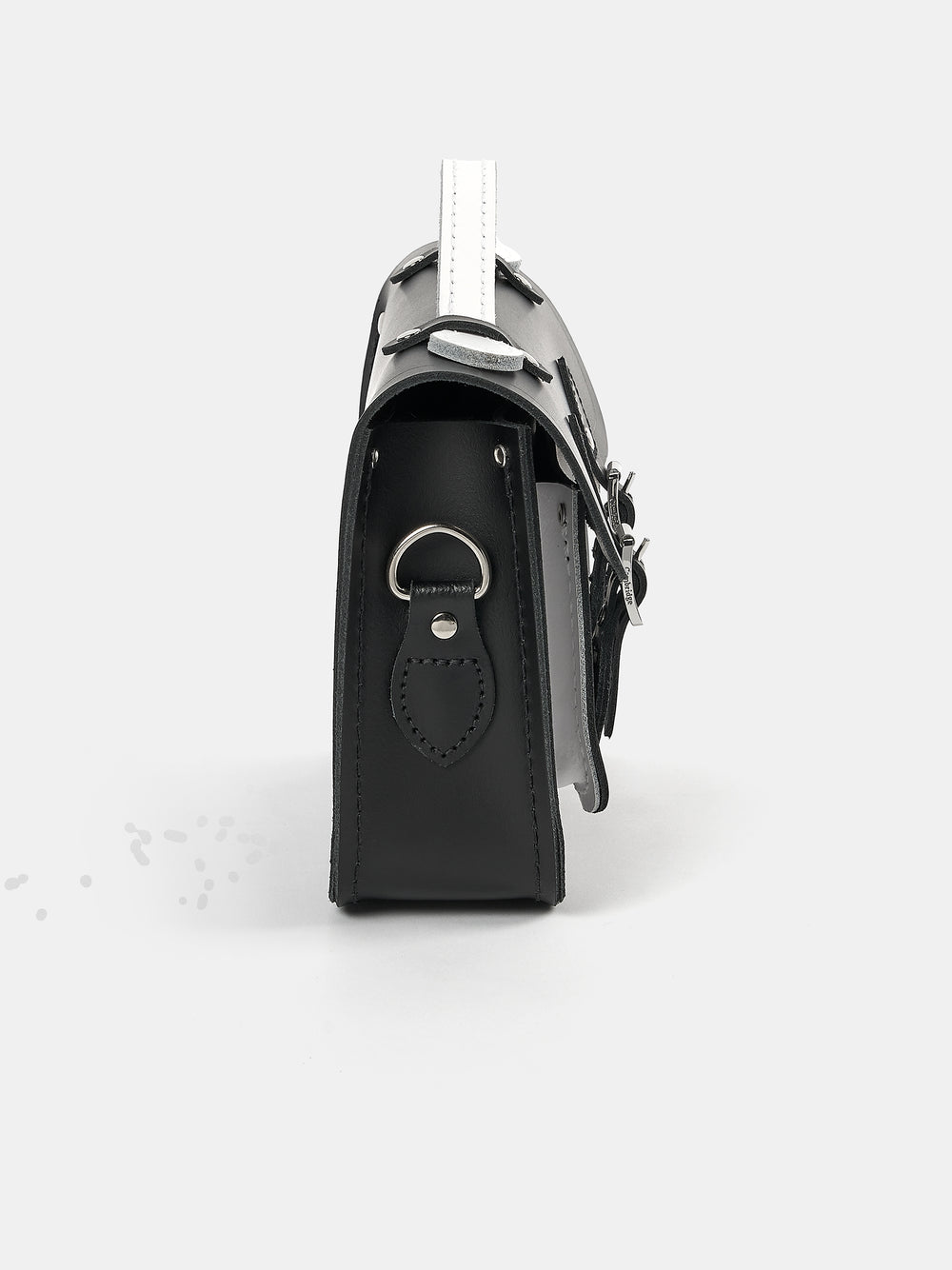 The Peekaboo Miffy Mini Satchel - Black & Brilliant White