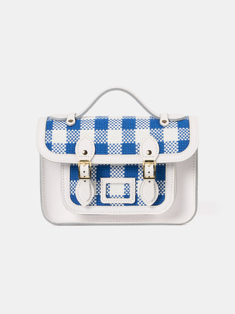 Mini Ultramarine Blue Plaid & Brilliant