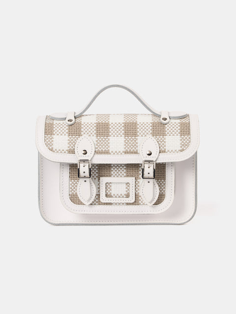 Mini Taupe Plaid &amp Brilliant