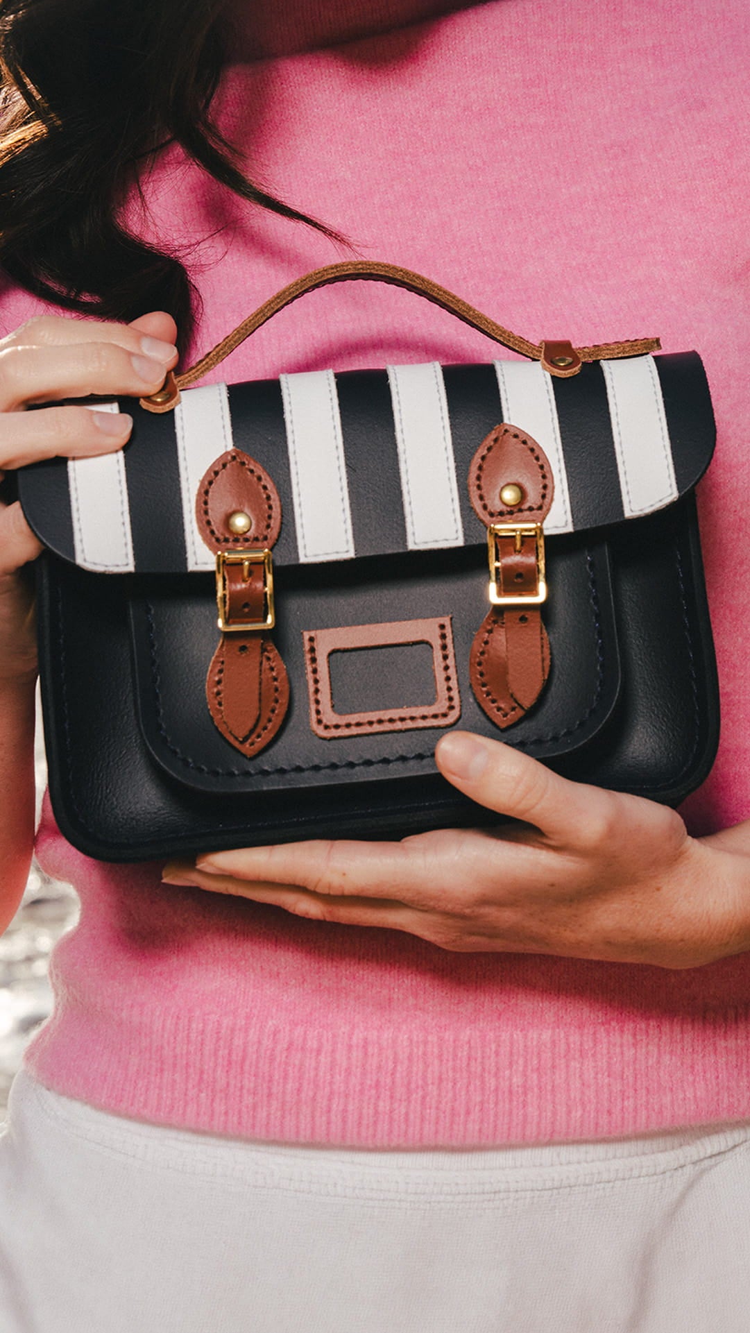 The Mini - Navy, Brilliant White & Bay