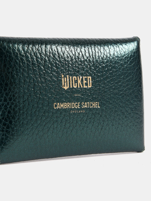 The Mini Purse - Metallic Emerald