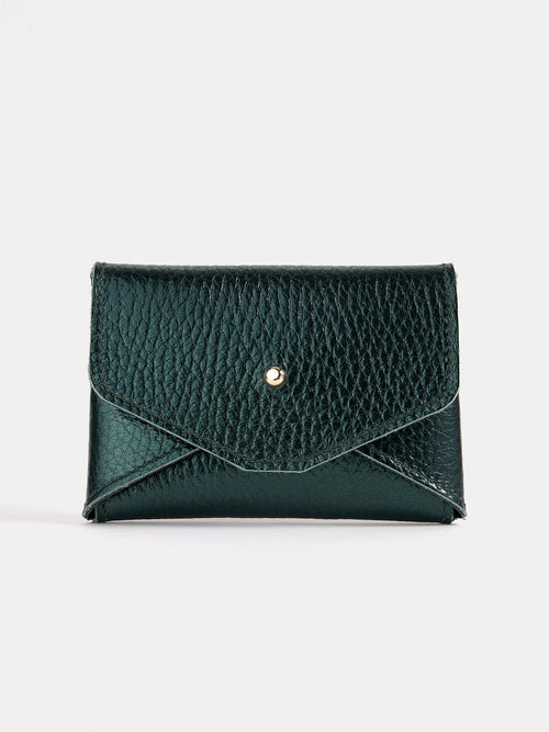 The Mini Purse - Metallic Emerald