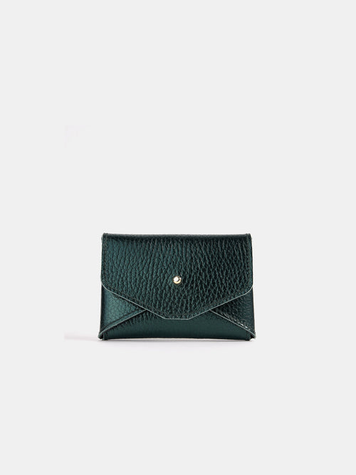 The Mini Purse - Metallic Emerald