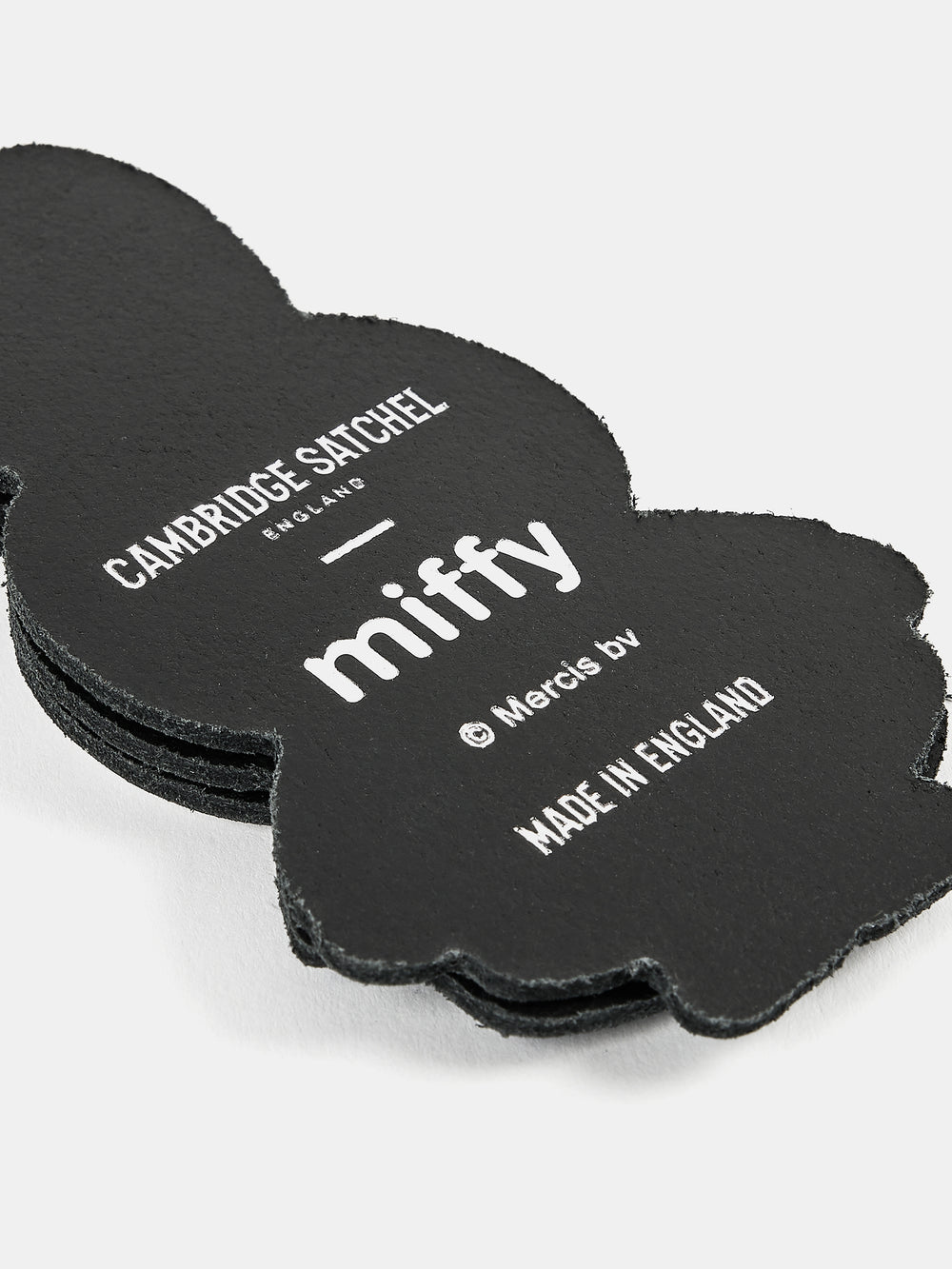 The Standing Miffy Key Charm - Black, Brilliant White & Royal Blue