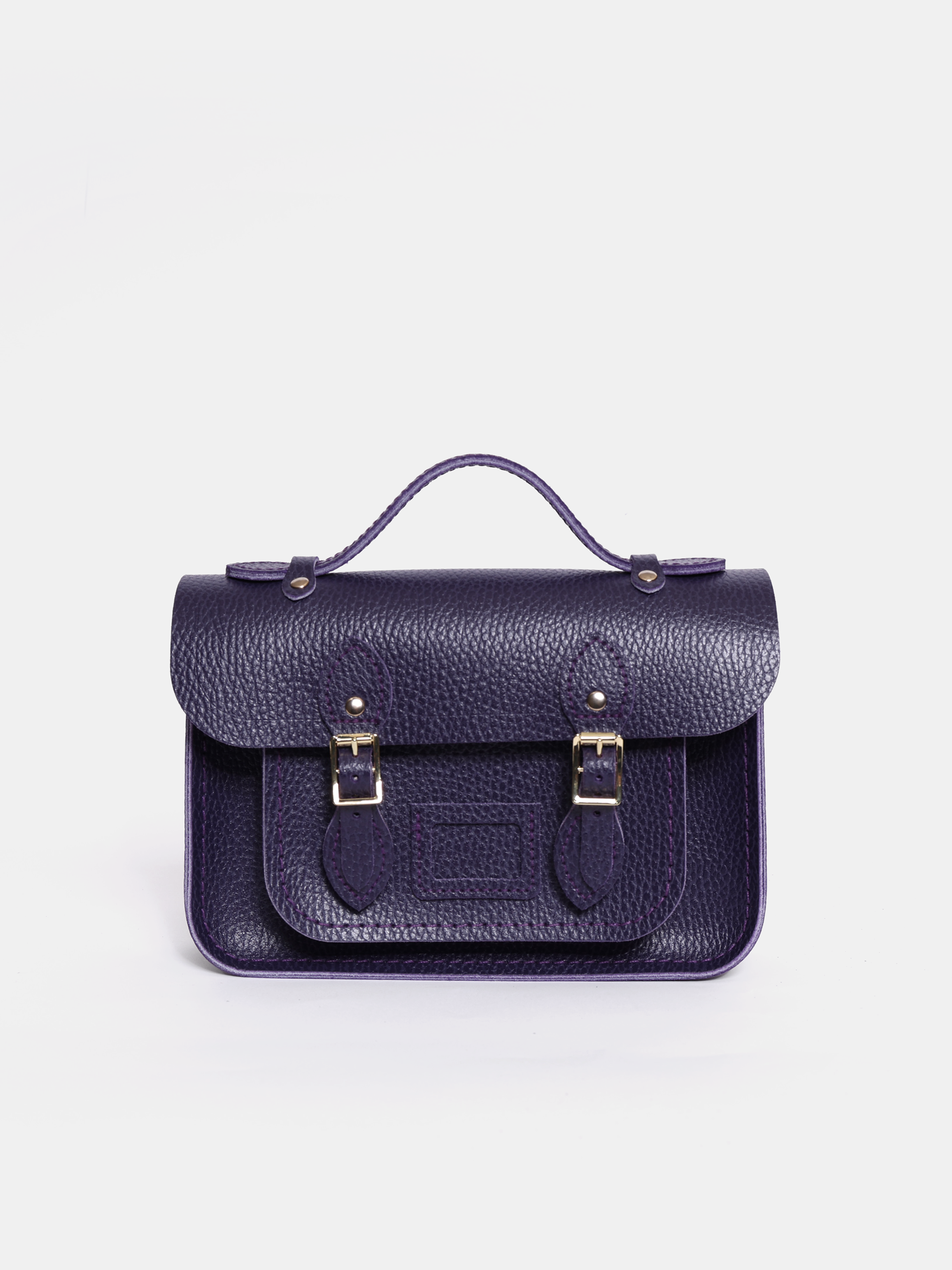 完売商品☆ IENA CAMBRIDGE SATCHEL The Mini P Poppy Mini Handbag - Black & Gold | Cambridge Satchel