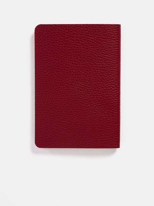 The A6 Notebook - Crimson Celtic Grain
