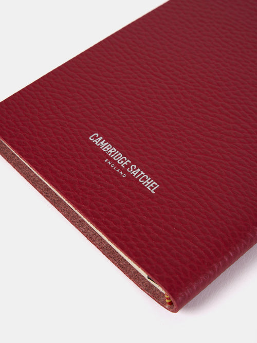 The A6 Notebook - Crimson Celtic Grain