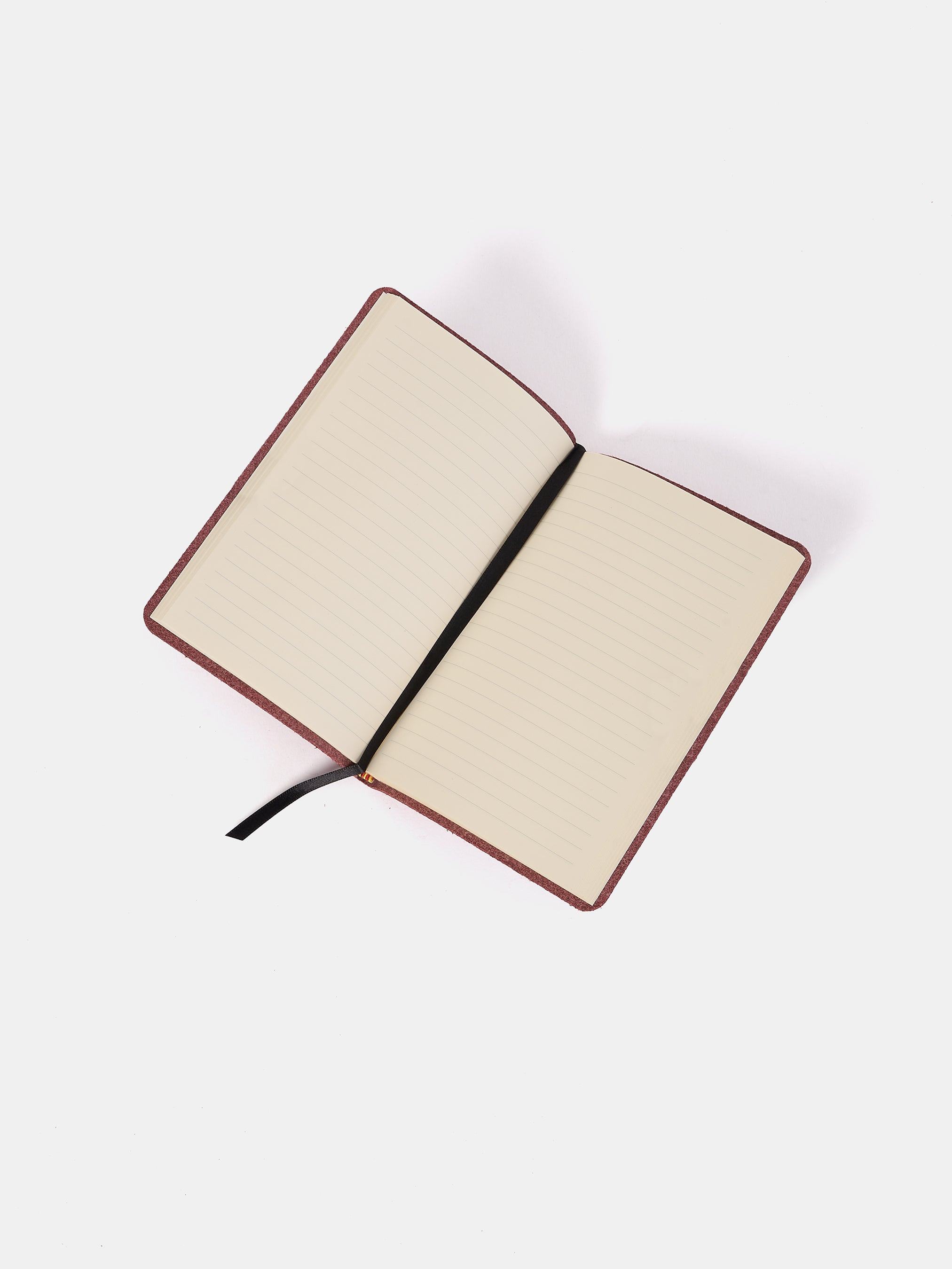 The A6 Notebook - Crimson Celtic Grain