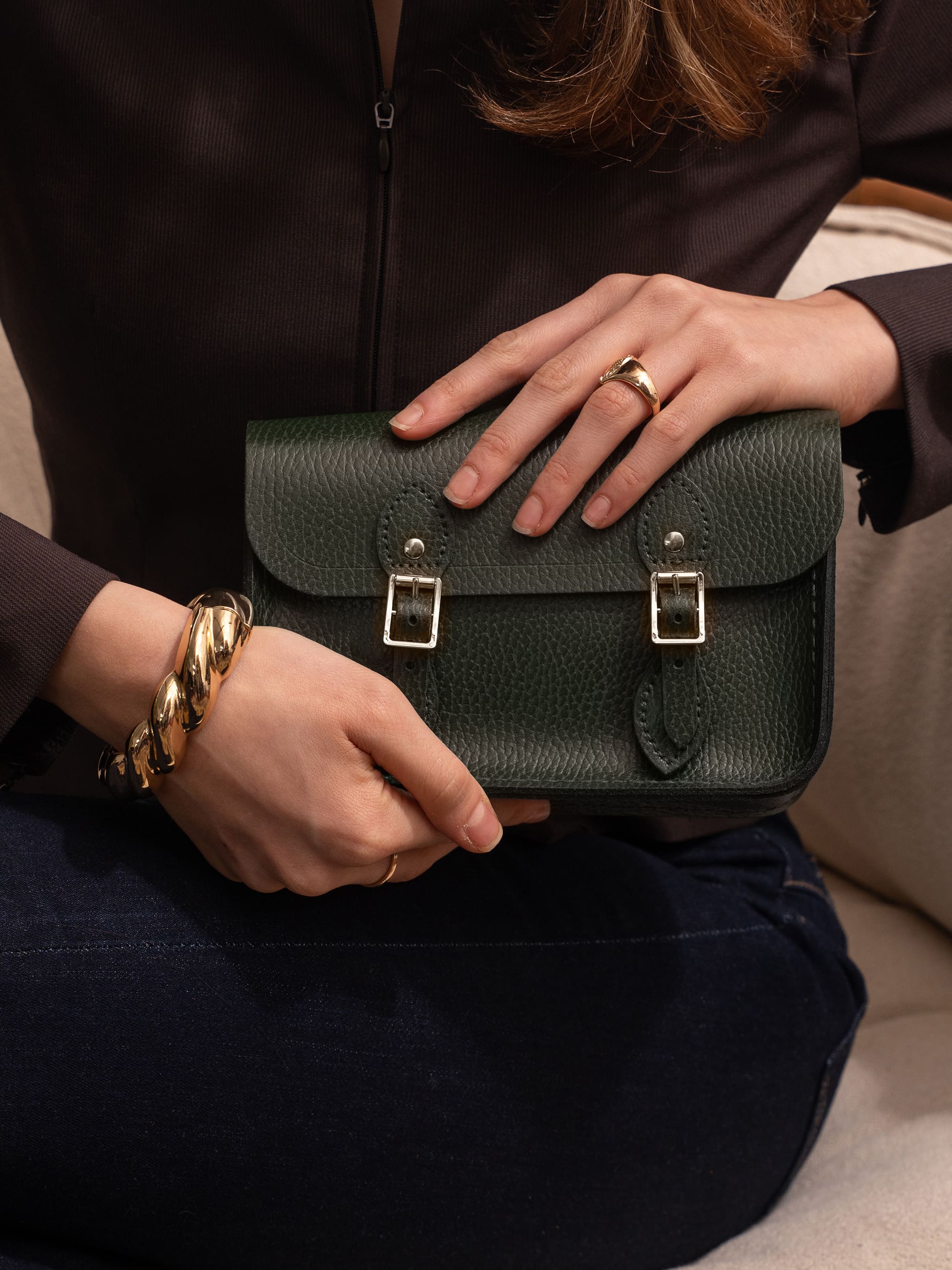 Cambridge Satchel Little Satchel – Racing Green