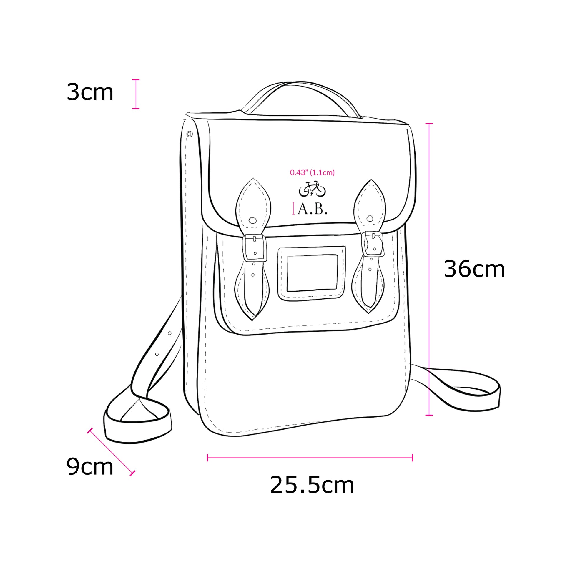 Brown Leather Backpack | Artisan