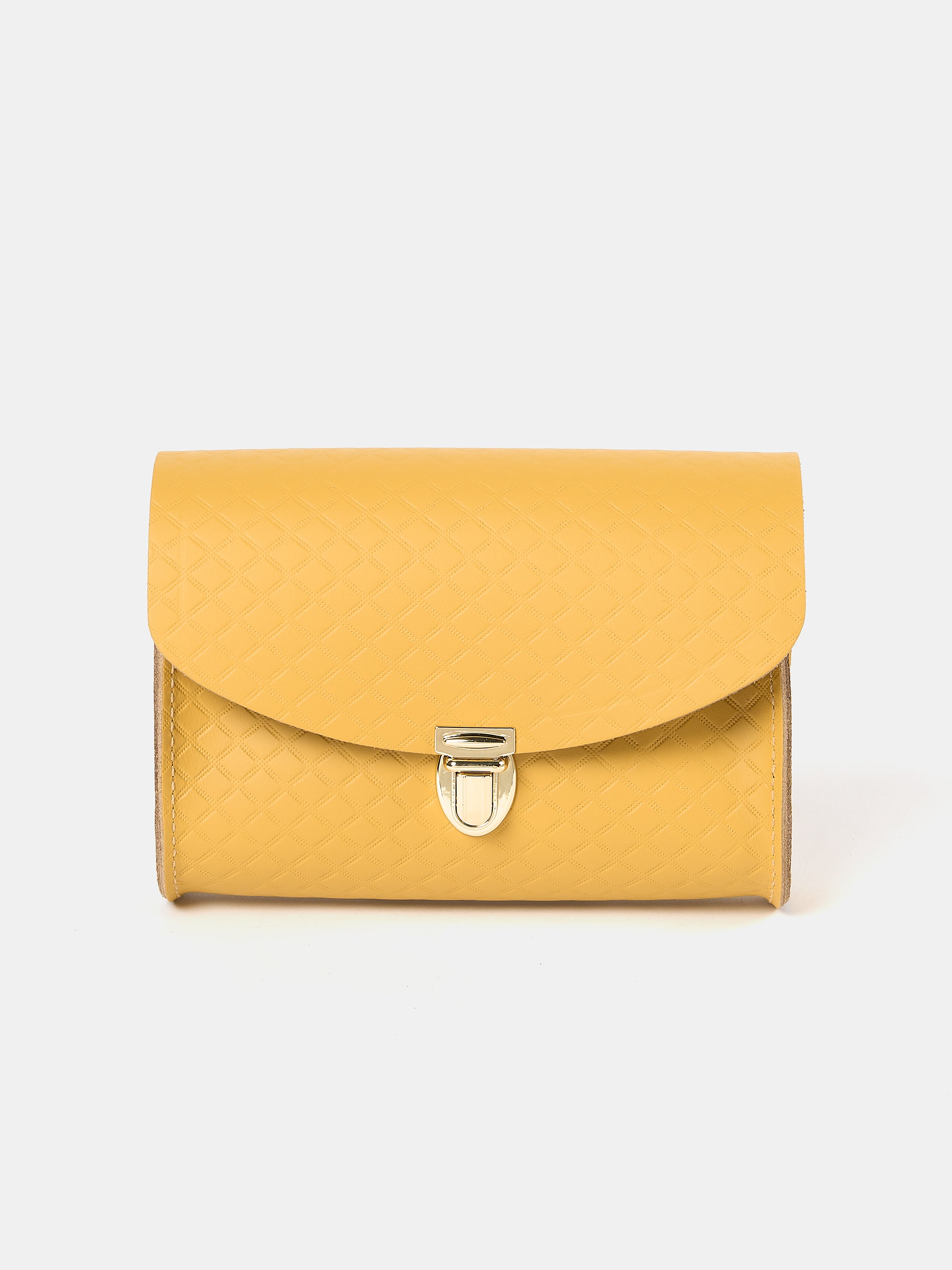 The Pushlock - Indian Yellow Matte Quilt