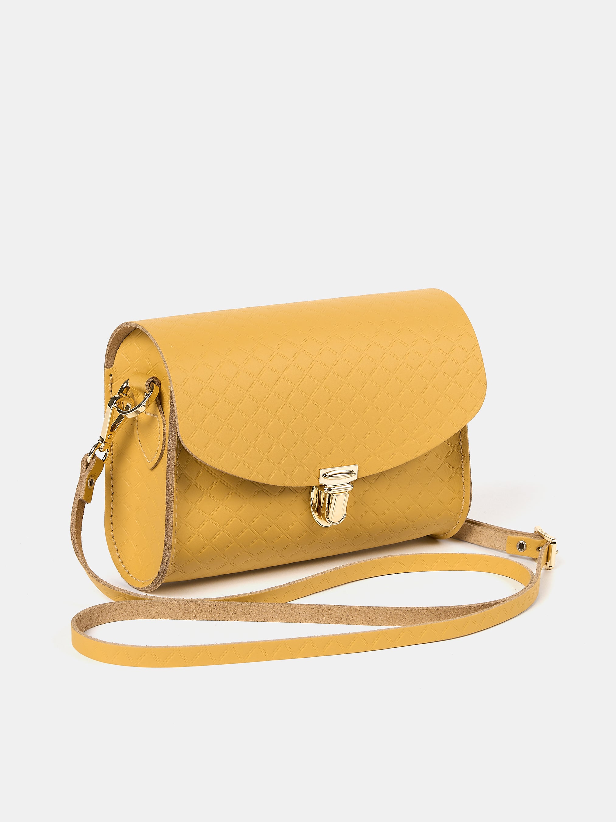 The Pushlock - Indian Yellow Matte Quilt