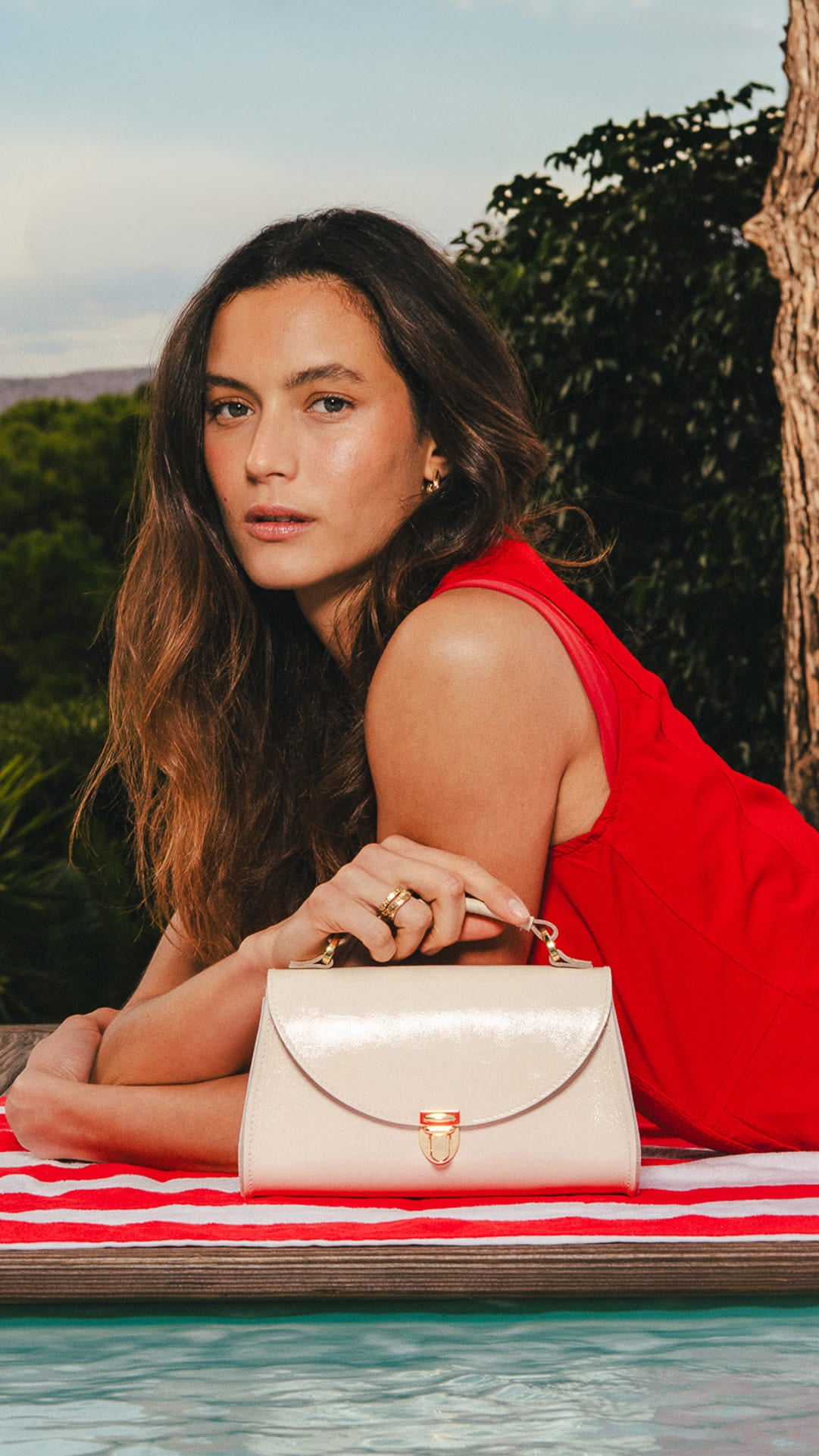 The Mini Poppy - Vanilla Patent