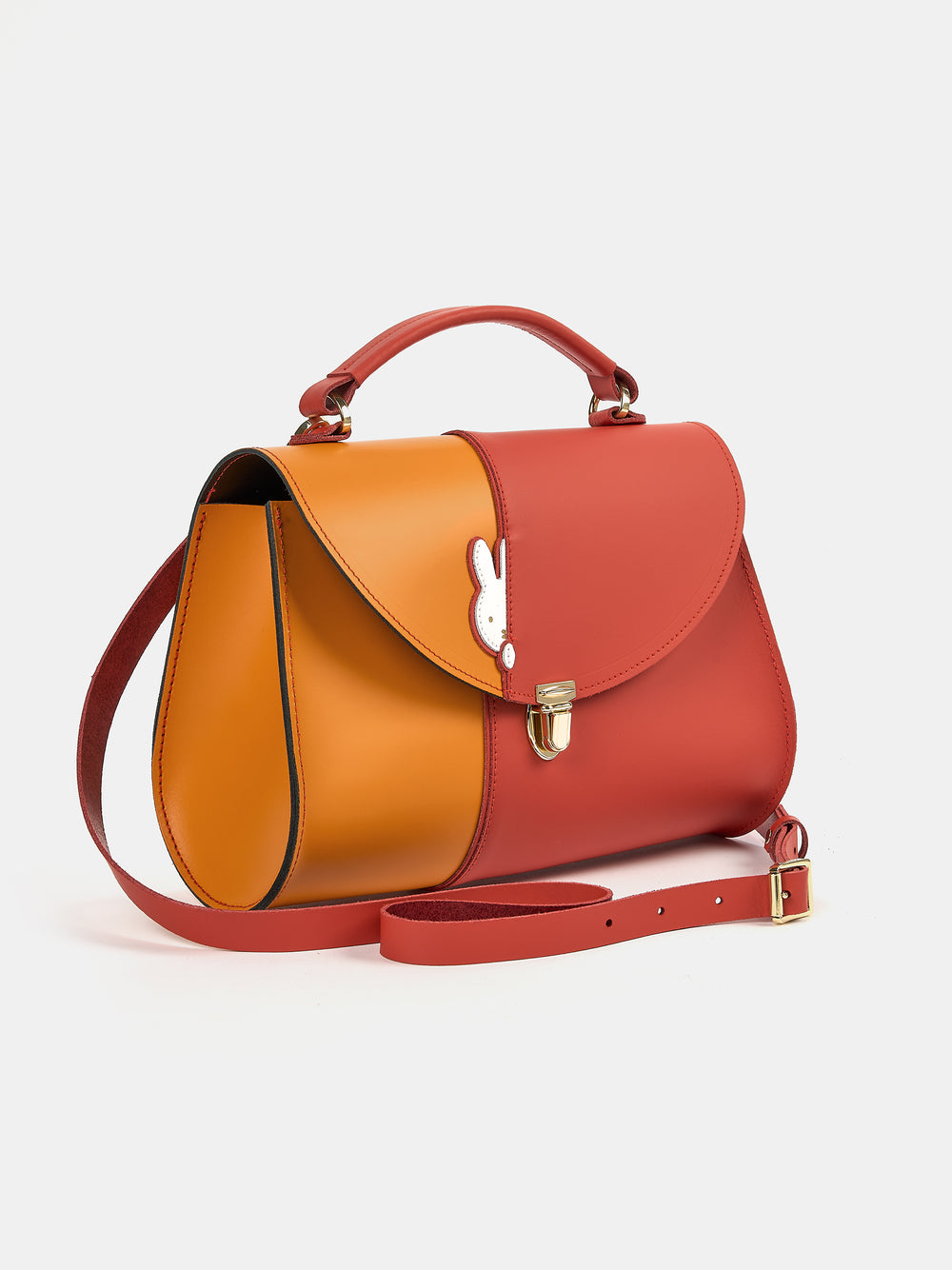 The Hiding Miffy Poppy - Carrot Orange, Windsor Tan & Brilliant White