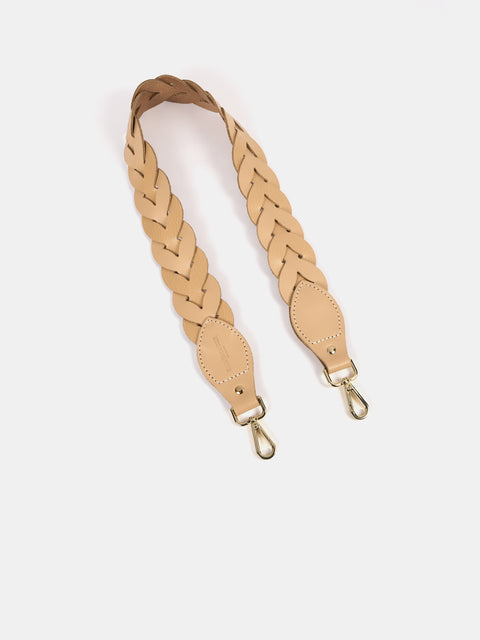 Plaited Shoulder Strap Sheepskin