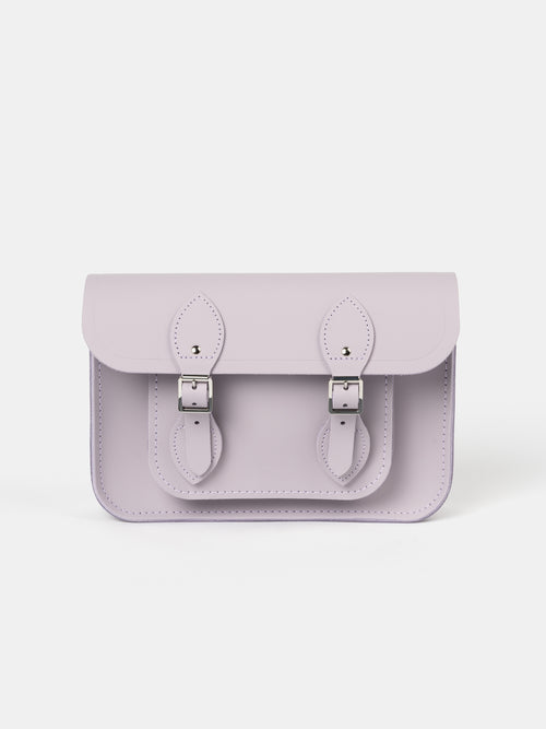 The 11 Inch Satchel - Parma Violet Matte