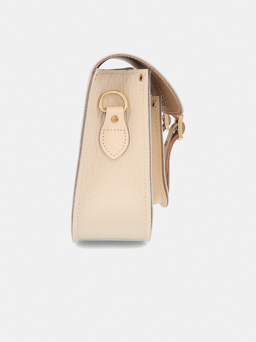 The 11 Inch Satchel - Vanilla Patent