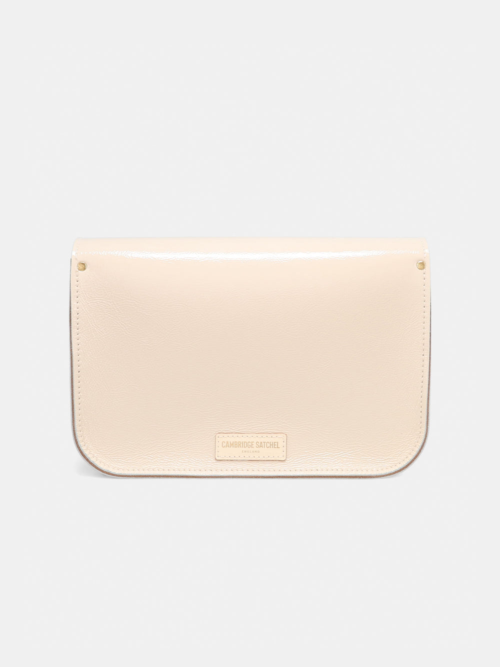 The 11 Inch Satchel - Vanilla Patent