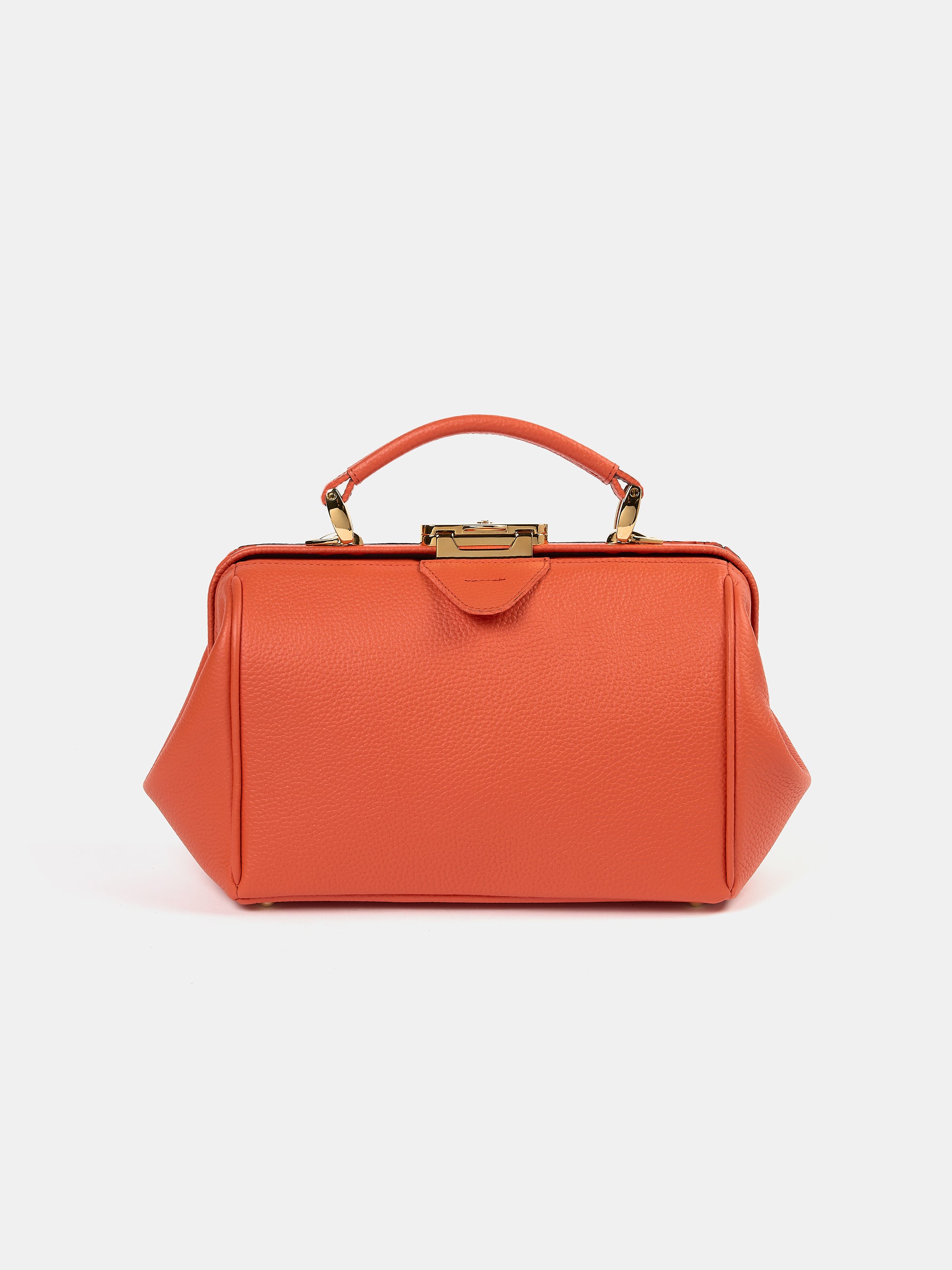 The Sophie - Tangerine Calf Grain