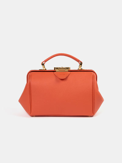 The Sophie - Tangerine Calf Grain