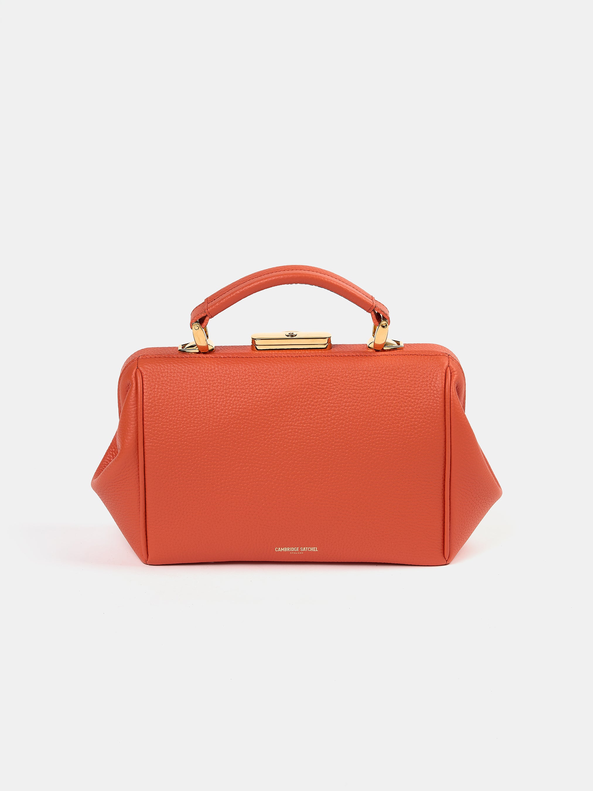 The Sophie - Tangerine Calf Grain