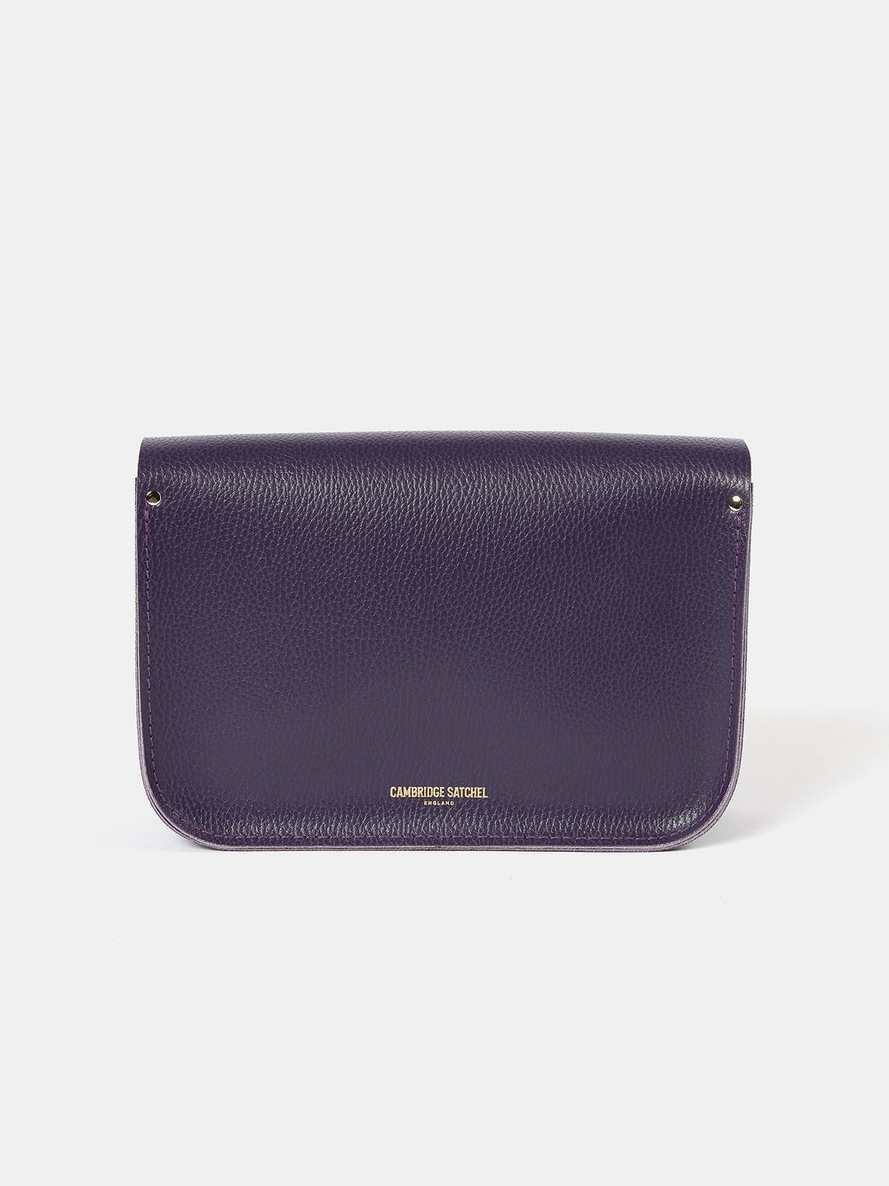 The Satchel Shoulder Bag - Deep Purple Celtic Grain