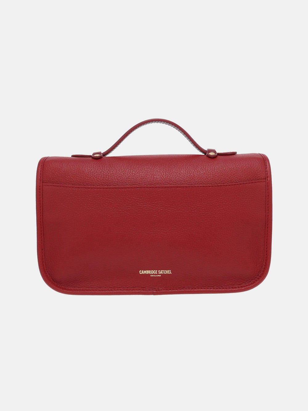 The Soft Satchel - Cherry Red
