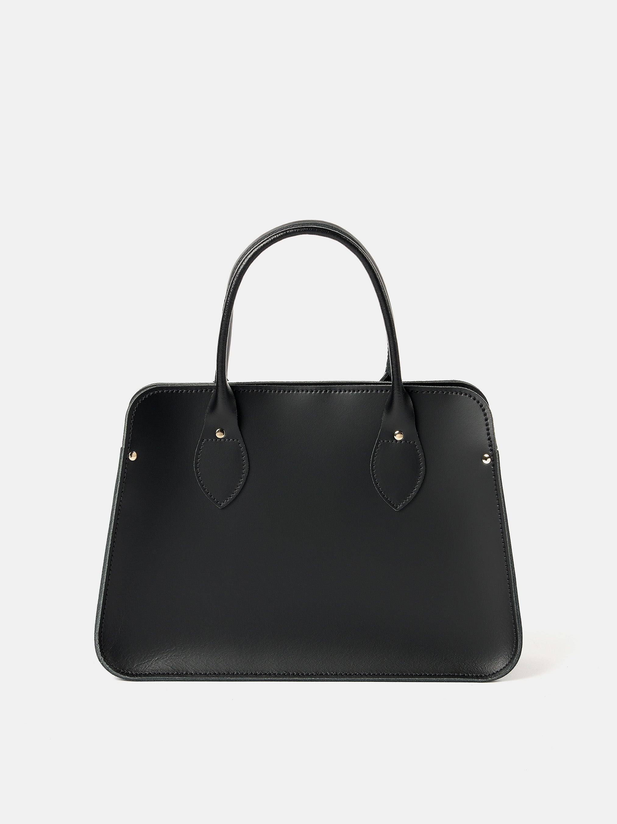 Black Leather Mini Work Bag | Cambridge Satchel