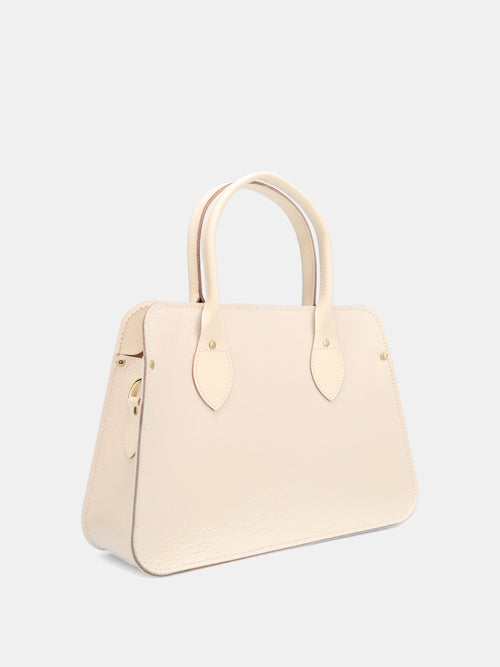 The Mini Work Bag - Vanilla Patent